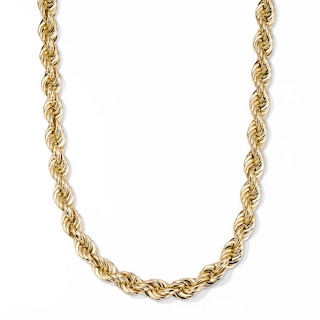 14K Gold Plated 10mm Rope Chain