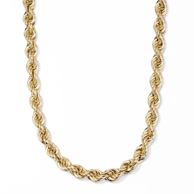 14K Gold Plated 10mm Rope Chain