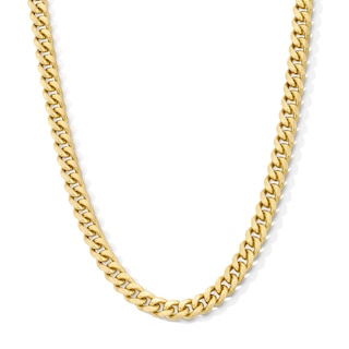 14K Gold Plated Curb Chain - 22"