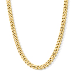 14K Gold Plated Curb Chain - 24"