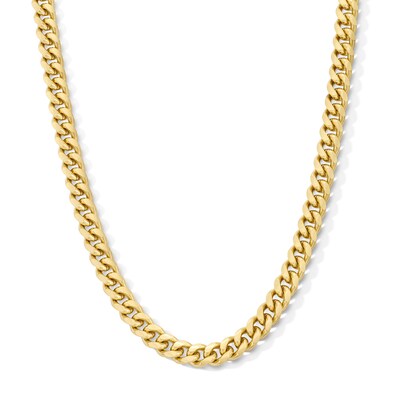 14K Gold Plated Curb Chain - 24"
