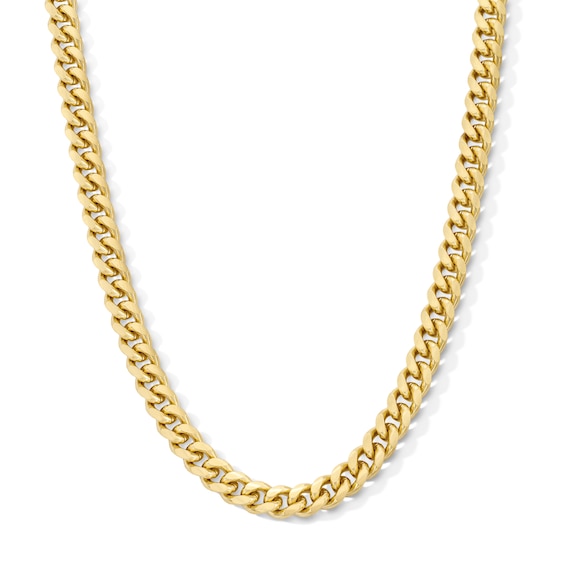14K Gold Plated Curb Chain - 24"