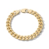 Thumbnail Image 1 of 14K Gold Plated Curb Chain Bracelet - 8.5"