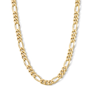14K Gold Plated Figaro Chain - 20"