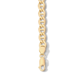 14K Gold Plated Mariner Chain Bracelet - 8.5"