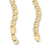 Thumbnail Image 3 of 14K Gold Plated Diamond-Cut Mariner Chain - 22"