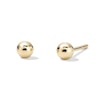 Thumbnail Image 1 of 14K Gold Plated 3mm Ball Studs