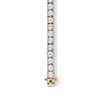 14K Gold Plated 5mm CZ Tennis Bracelet - 8.5"