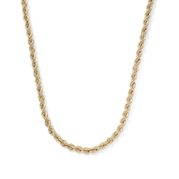 14K Gold Plated 4mm Rope Chain - 18"
