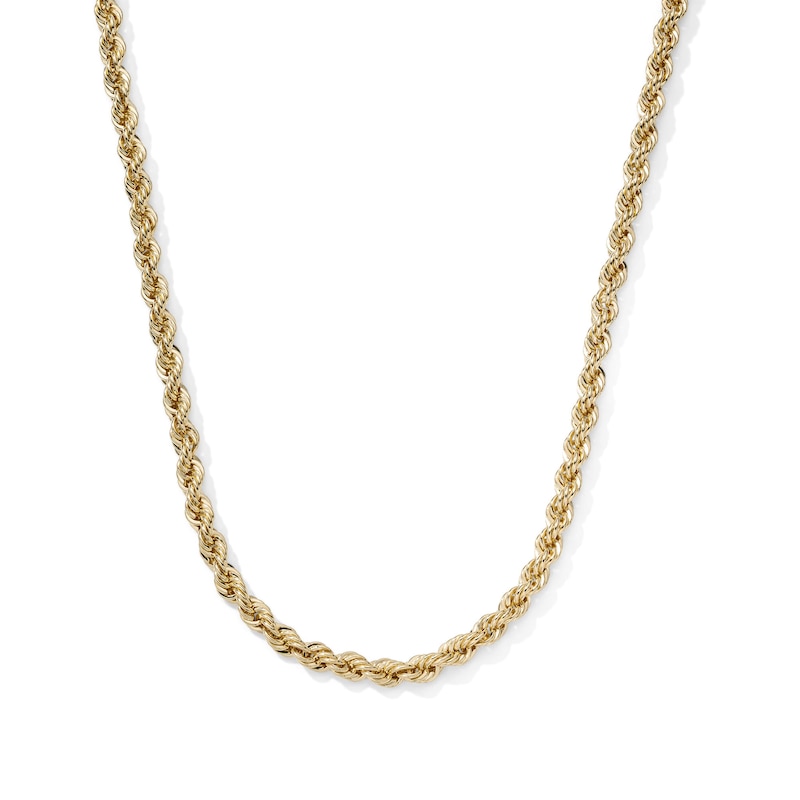 14K Gold Plated 4mm Rope Chain - 18"