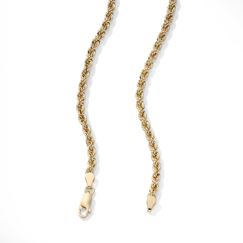 14K Gold Plated 4mm Rope Chain - 18"