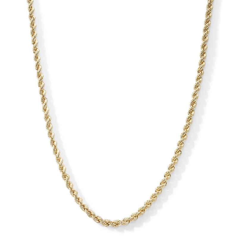 14K Gold Plated 4mm Rope Chain - 22"