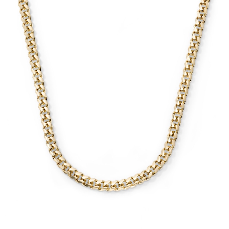 14K Gold Plated 5MM Miami Cuban Curb Chain - 24"