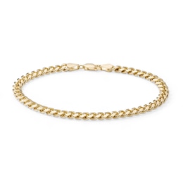 14K Gold Plated 5mm Miami Cuban Curb Bracelet - 8.5"