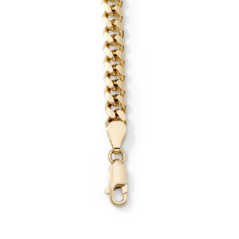 14K Gold Plated 5mm Miami Cuban Curb Bracelet - 7.5"