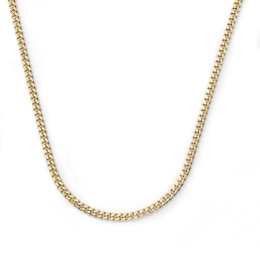 14K Gold Plated Miami Cuban Curb Chain - 20"