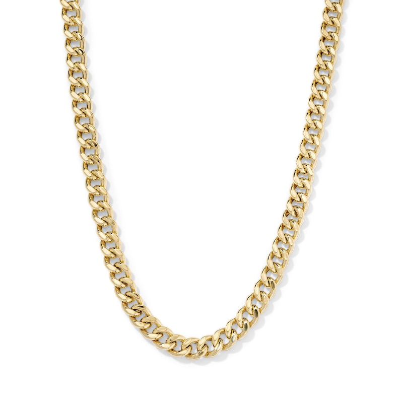 10K Gold-Bonded 6.3mm Curb Chain - 20"