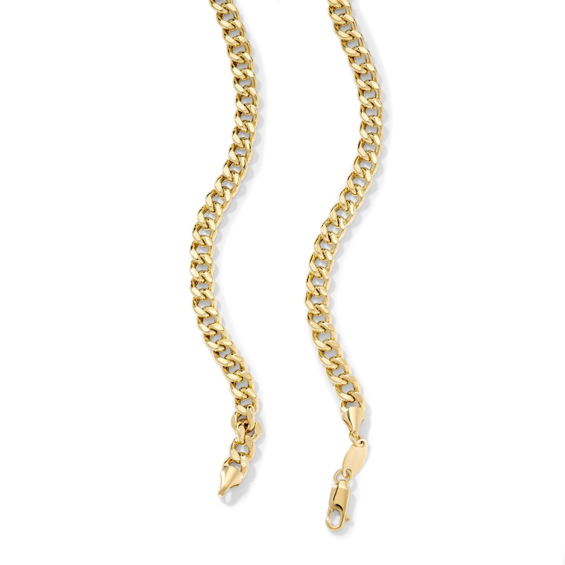 10K Gold-Bonded 6.3mm Curb Chain - 20"