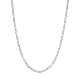 Child's Sterling Silver 2mm Curb Chain - 15"
