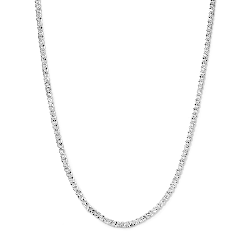 Child's Sterling Silver 2mm Curb Chain - 15"