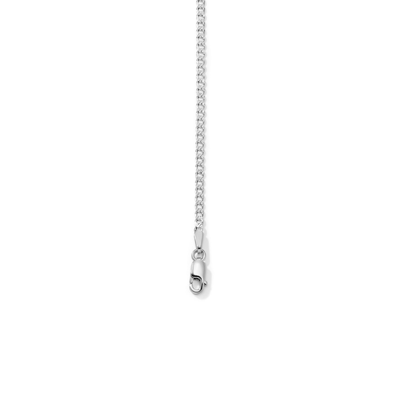 Child's Sterling Silver 2mm Curb Chain - 15"