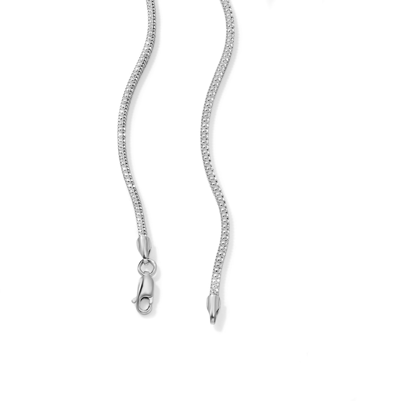 Sterling Silver 1.9mm Square Snake Chain - 18"