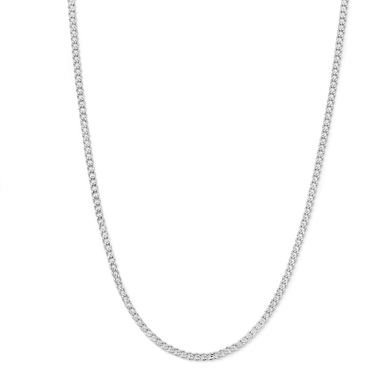 Sterling Silver 2mm Curb Chain - 18"