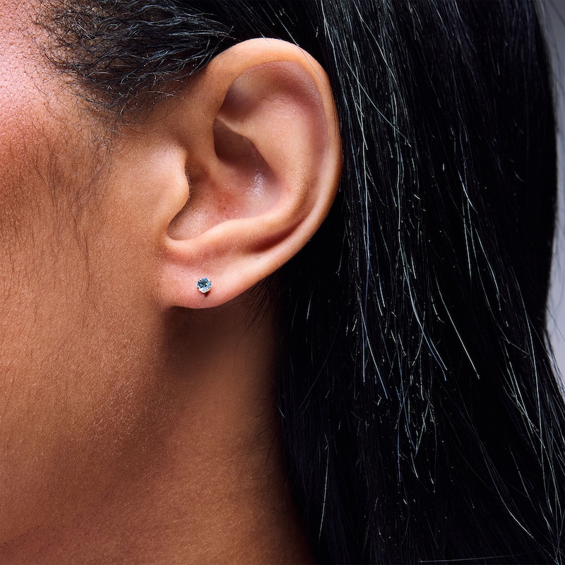 10K Solid Gold March Piercing Studs