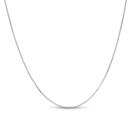 Solid Sterling Silver 1mm Box Chain - 16"
