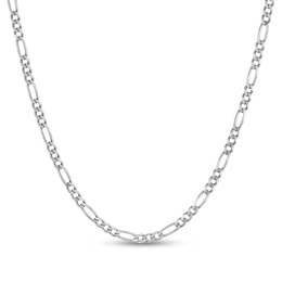 Solid Sterling Silver 5.6mm Figaro Chain - 20"