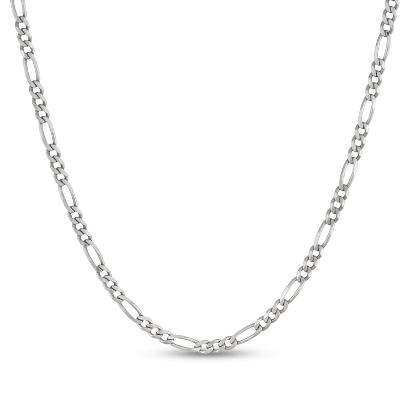 Solid Sterling Silver 5.6mm Figaro Chain - 20"
