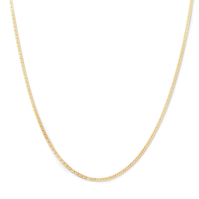 14K Gold-Plated 1.8mm Snake Chain - 16" + 2"