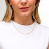 10K Hollow Gold Figaro Chain