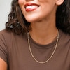 10K Hollow Gold Singapore Chain - 20"