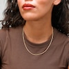 10K Hollow Gold Rope Chain - 18"