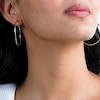 45mm Hoop Earrings in Sterling Silver