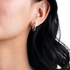 Sterling Silver Polished Hoop Earrings