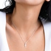 Cross Charm in Sterling Silver