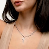 Small Crucifix Charm in Sterling Silver