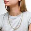 10K Hollow Gold Mariner Chain Made in Italy