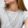 14K Hollow Gold Mariner Chain Made in Italy