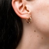 2 x 16mm Twist Hoop Earrings in 10K Gold