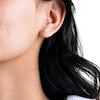 Lightning Bolt Stud Earrings in Sterling Silver
