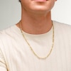 10K Hollow Gold Figaro Chain - 22"