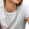 10K Hollow Gold Figaro Chain