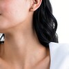 Heart Stud Earrings in 10K Hollow Gold