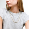 10K Semi-Solid Gold Rope Chain