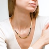 10K Solid Gold Herringbone Chain Made in Italy