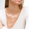 14K Hollow Gold Diamond-Cut Rope Chain