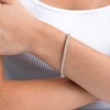 Sterling Silver 1 CT. T.W. Diamond Tennis Bracelet - 7"